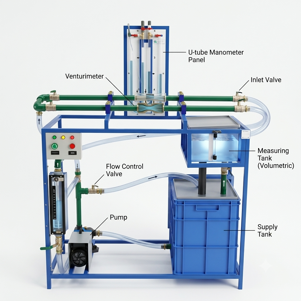 Calibration Of Venturimeter