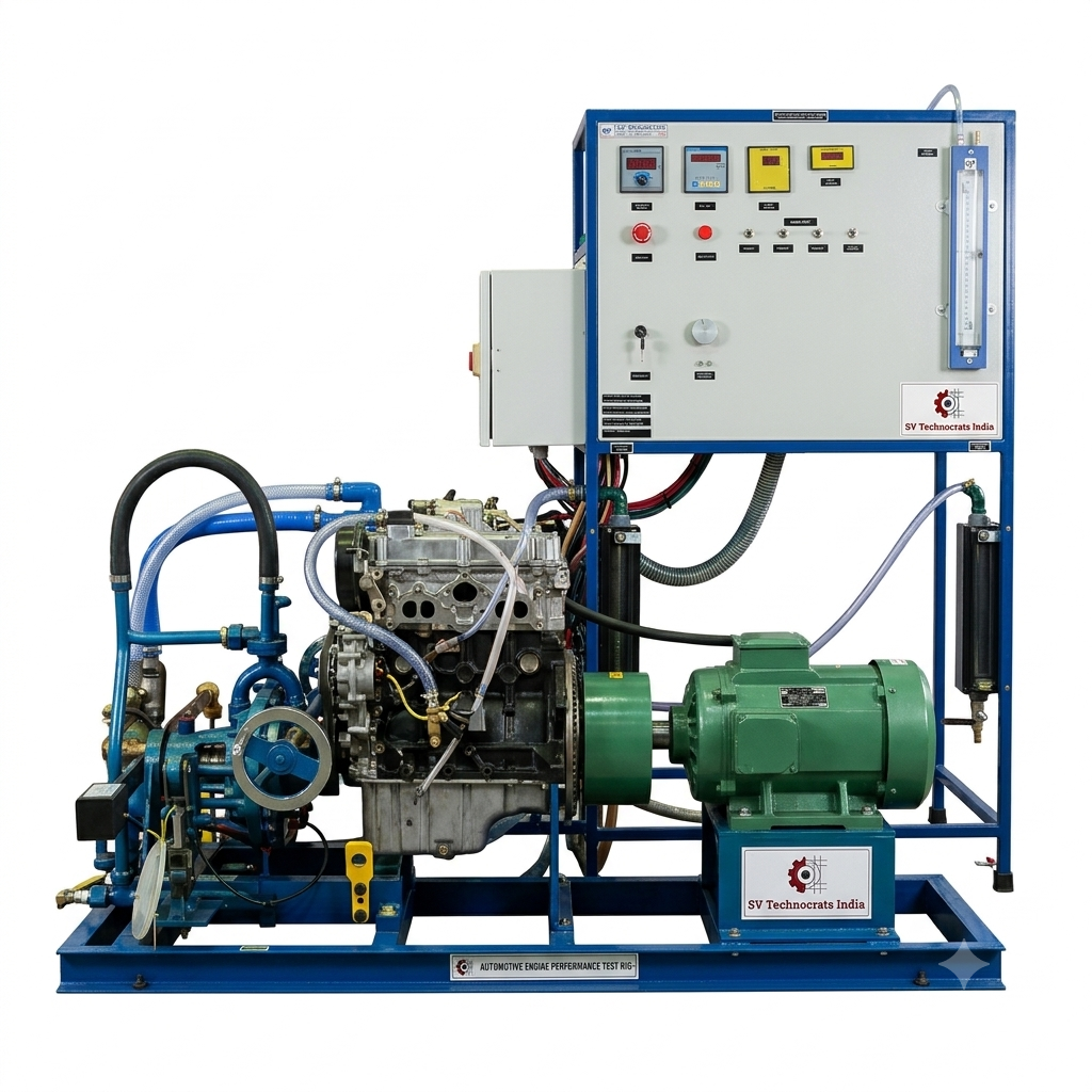 Four Cylinder Four Stroke Petrol Engine Test Rig