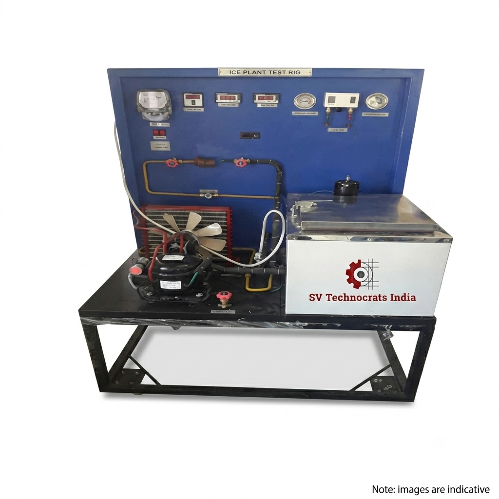 Ice plant trainer for HVAC lab